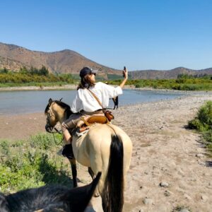 Horseback, horse riding in chile
