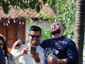 Fun at Undurraga Winery